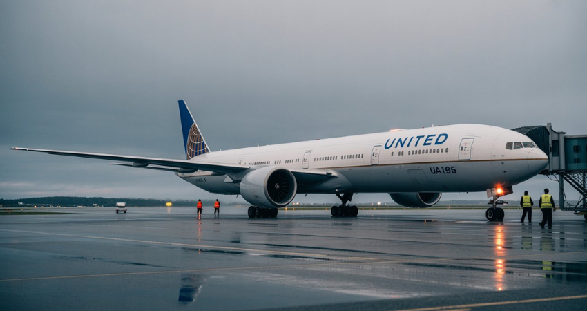 united flight ua195 diversion halifax