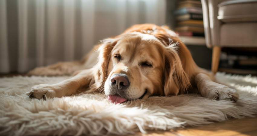 dog eyes closed meme