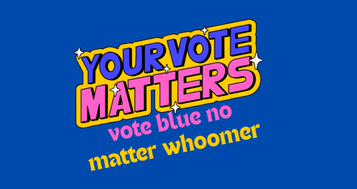 vote blue no matter whoomer vote blue no matter whoomer
